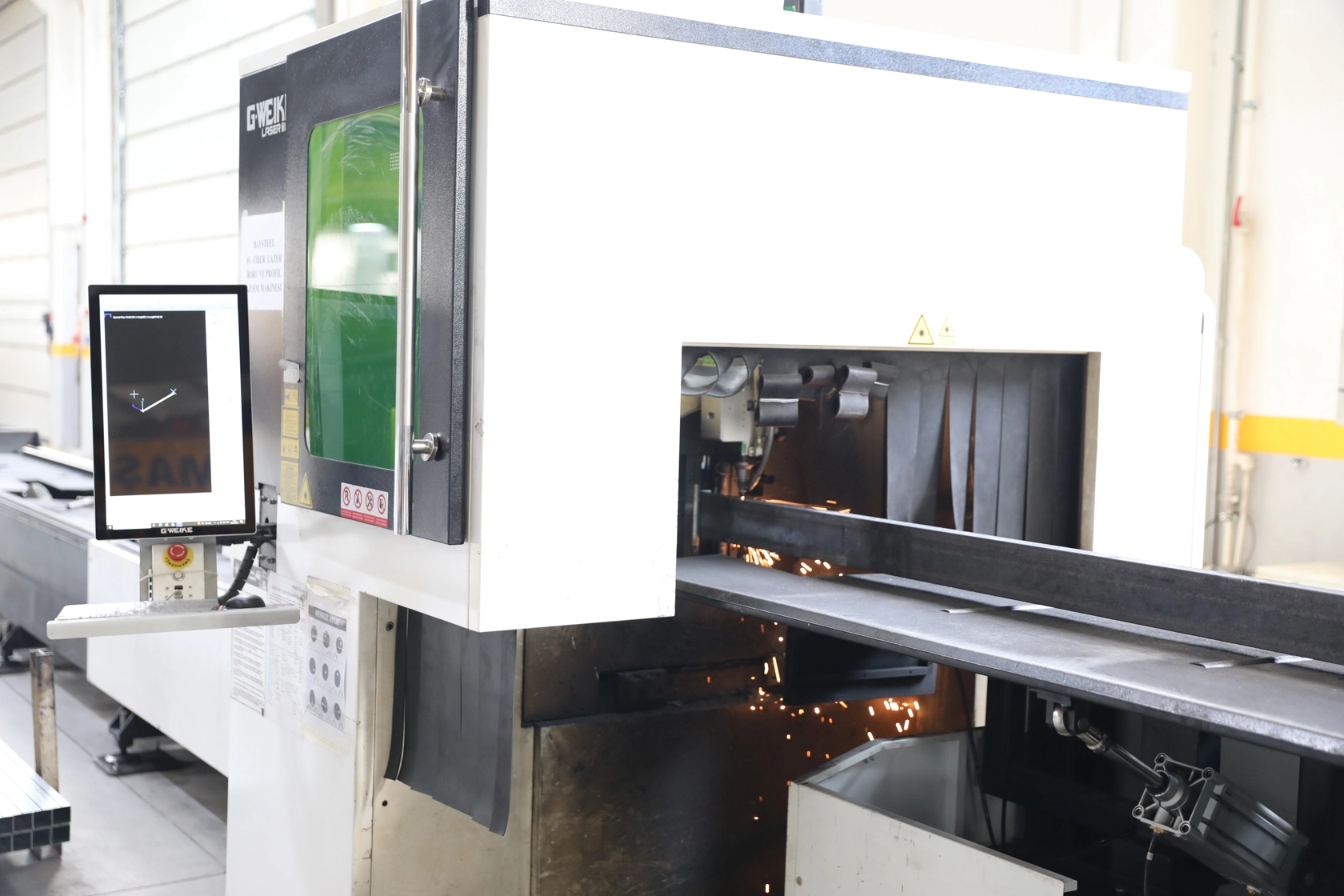 Gweick Makine CNC Laser Profile - Tube Cutting